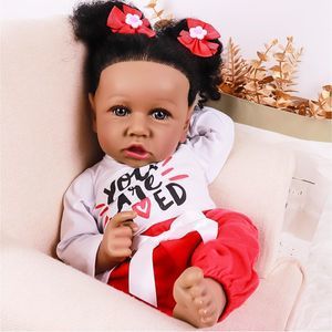 Reborn Baby Dolls Soft Body Realistic Newborn Doll Toy Gift for Kids 22 Inch